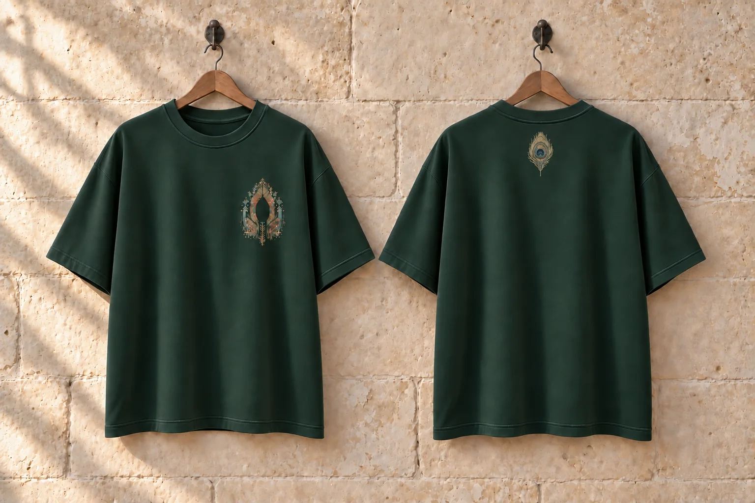 Threshold of Two Heavens · Hanging · front and back