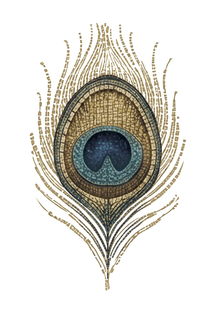 Back print · feather eye